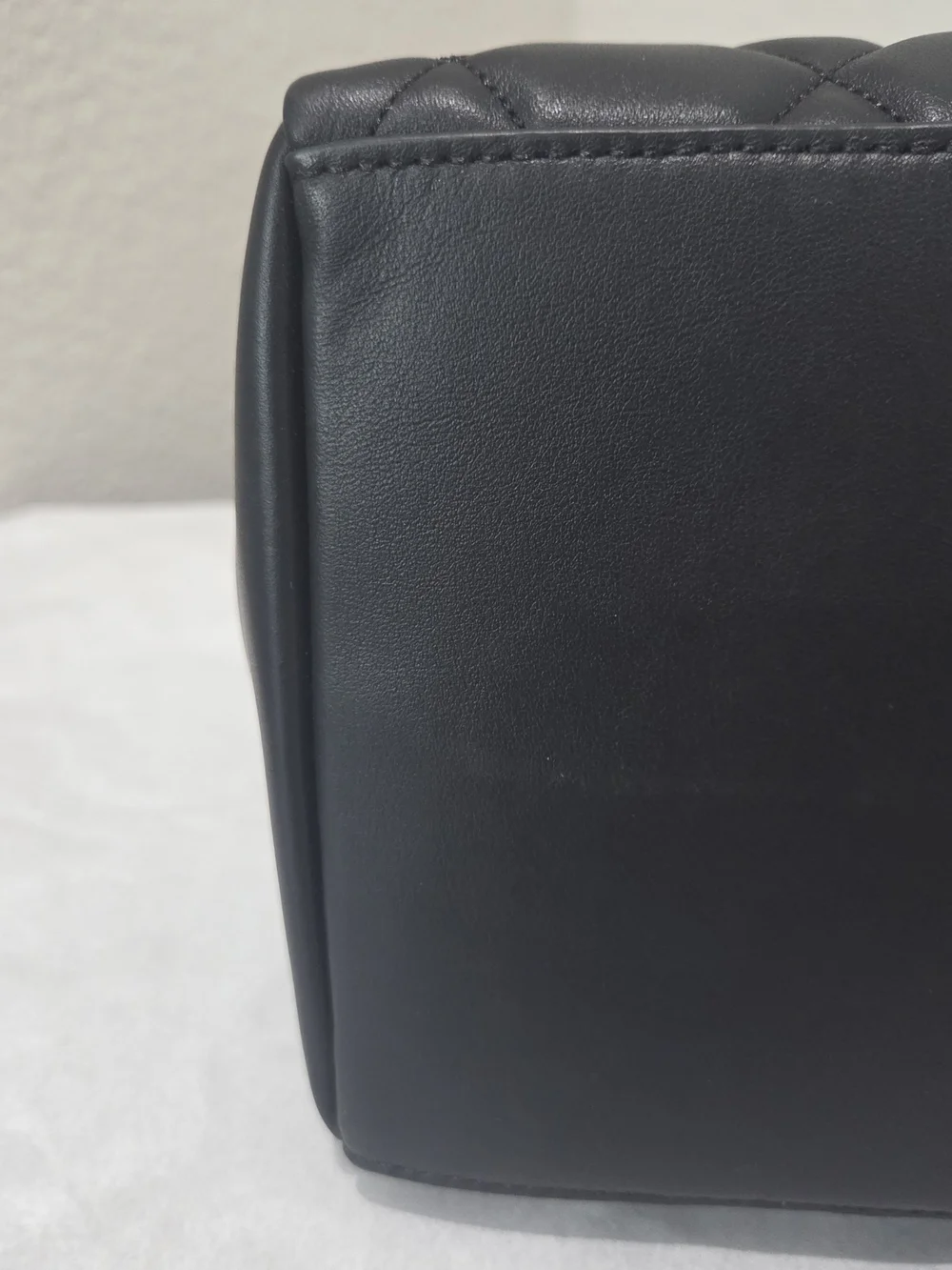 kate spade Quilted Black Chain-Handle Tote